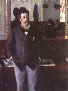 Gustave Caillebotte In a Cafe Spain oil painting artist